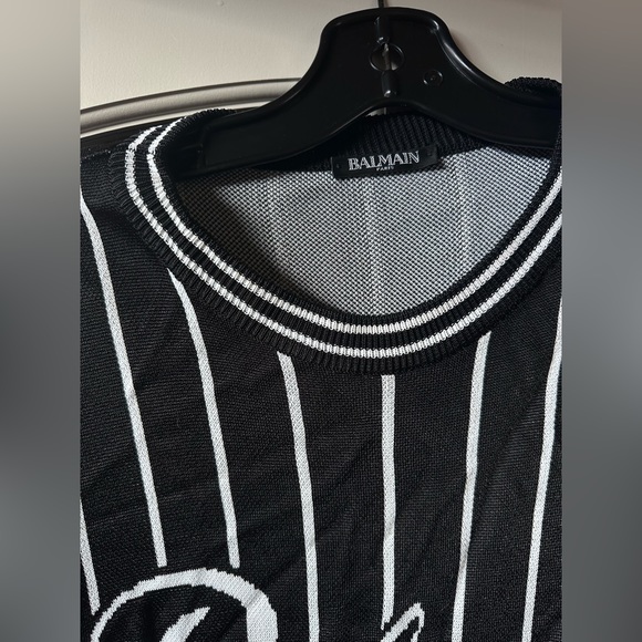 BALMAIN KNIT TOP SIZE MEDIUM - Picture 3 of 4